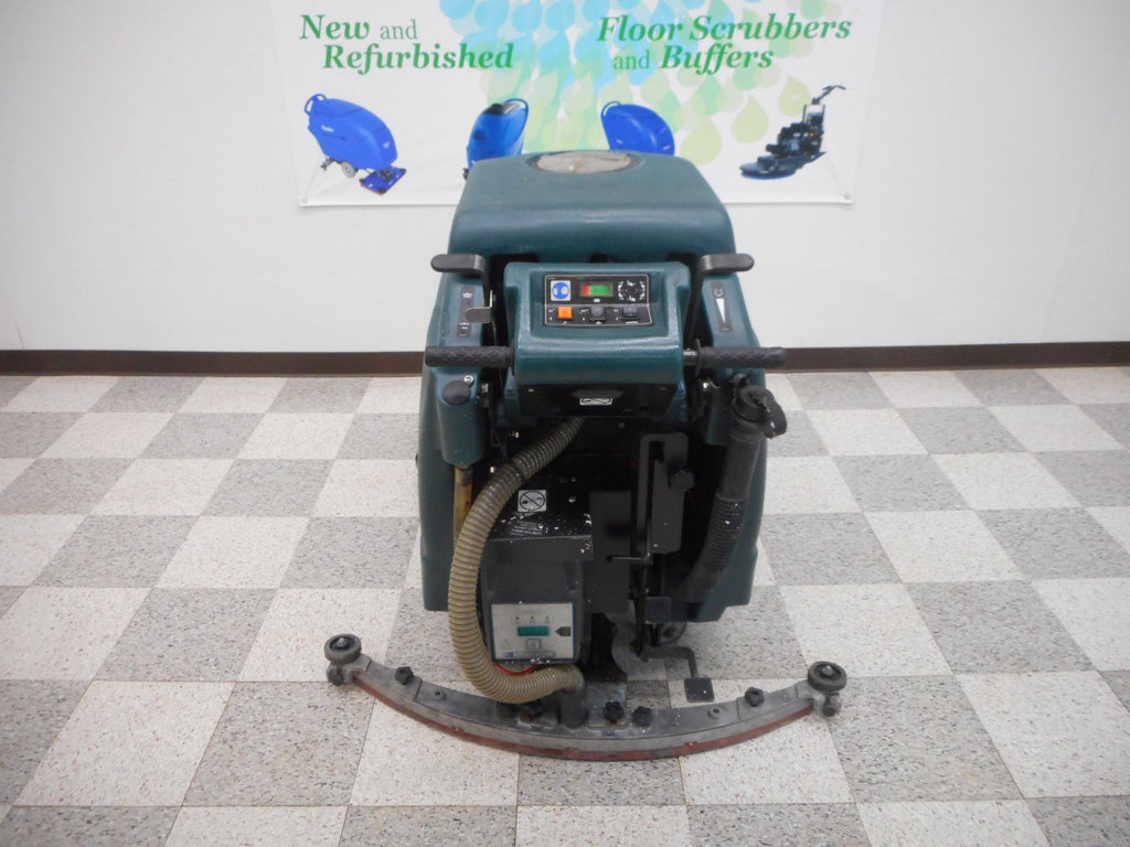 Control panel on a nobles 3301 floor scrubber 