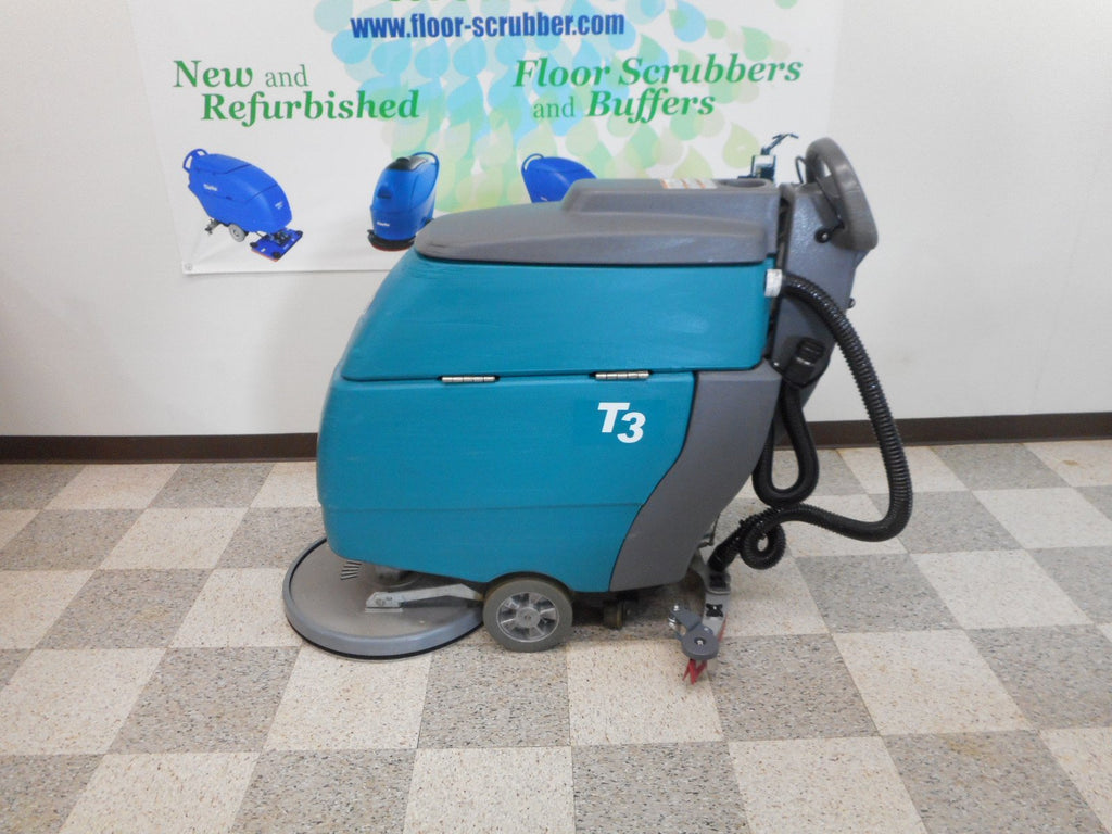 used tennant t3 floor scrubber