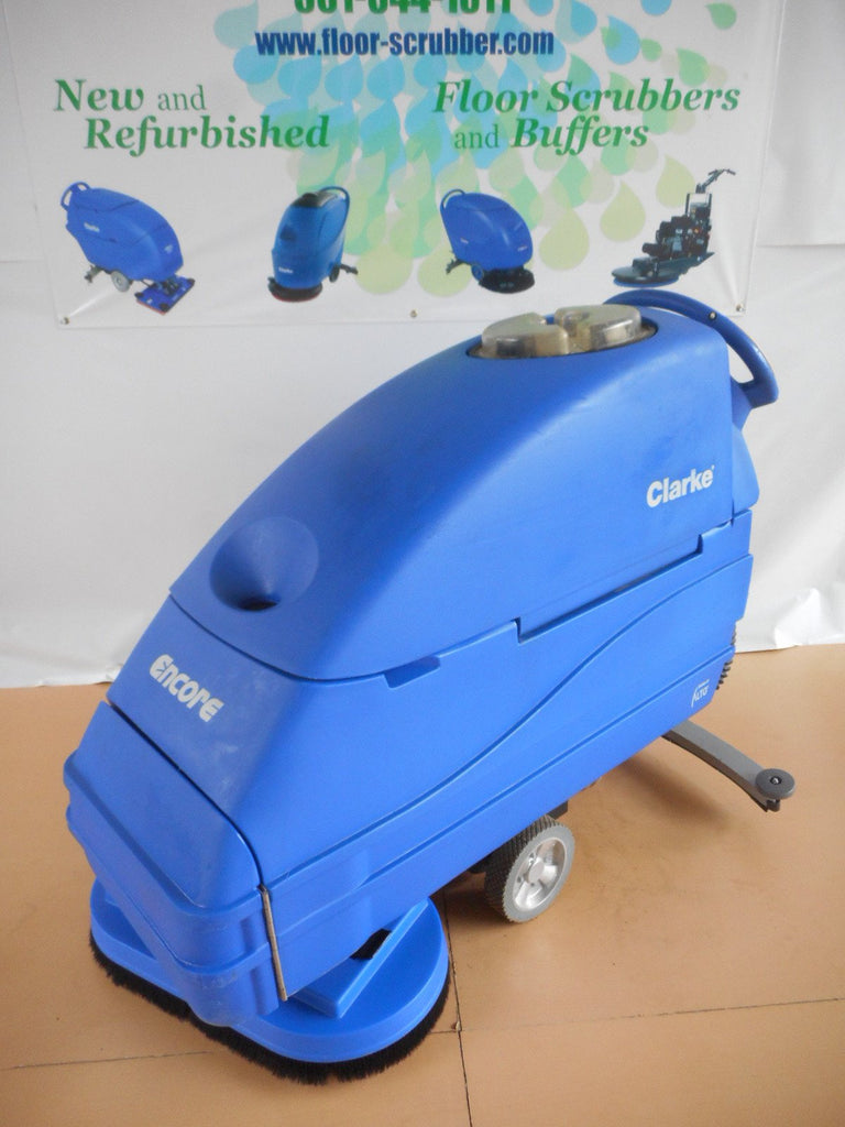 Front view Clakre L2426 Used Floor Scrubber