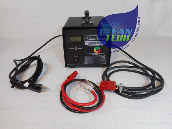 Chargeur Batterie 24V 15A Pour Laveuse Tennant - Modèle T2 T3 T5 T7 - Avec Connecteur SB50