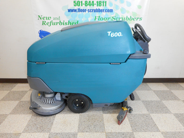 Used Tennant T600e Large Walk Behind Floor Scrubber