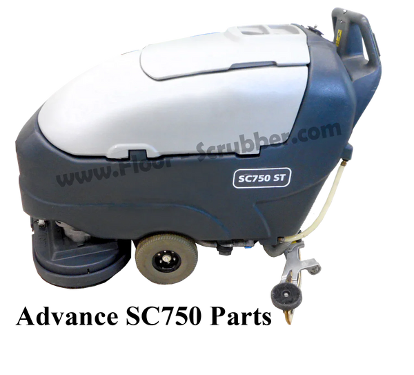 Parts and Parts manual for the Advance SC750 SC800