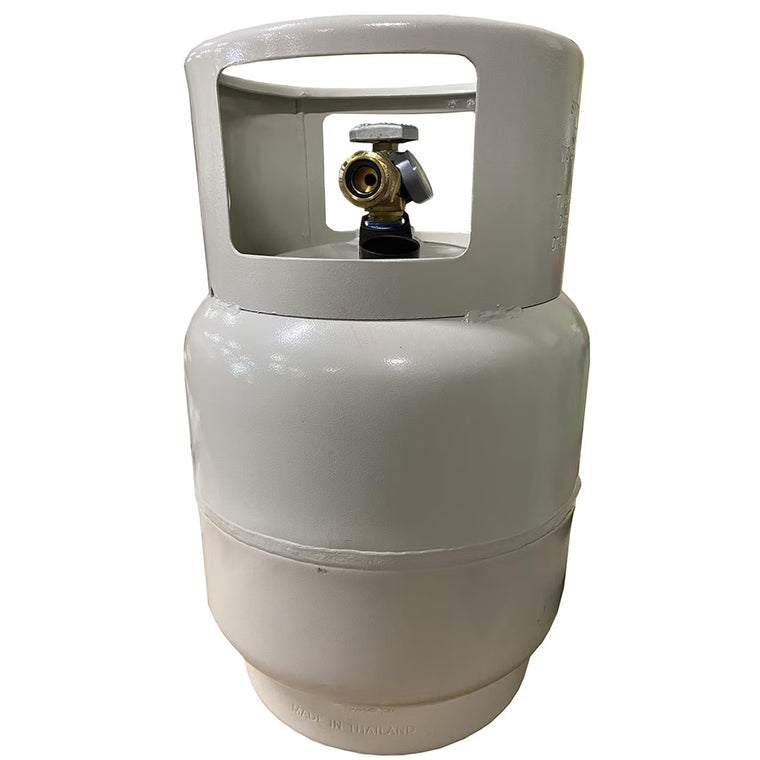 20 LB Steel Floor Buffer Propane Tank Cylinder with Vapor Valve and Level Gauge