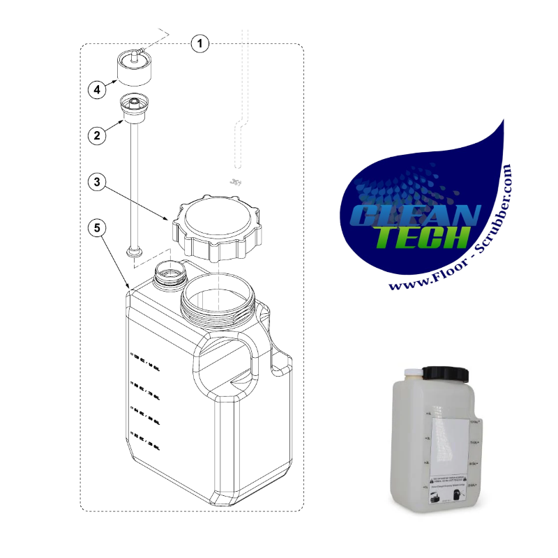 Advance 56104190 Detergent Tank