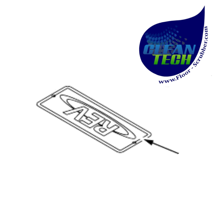 Advance 56390037 Decal-rev Embossed
