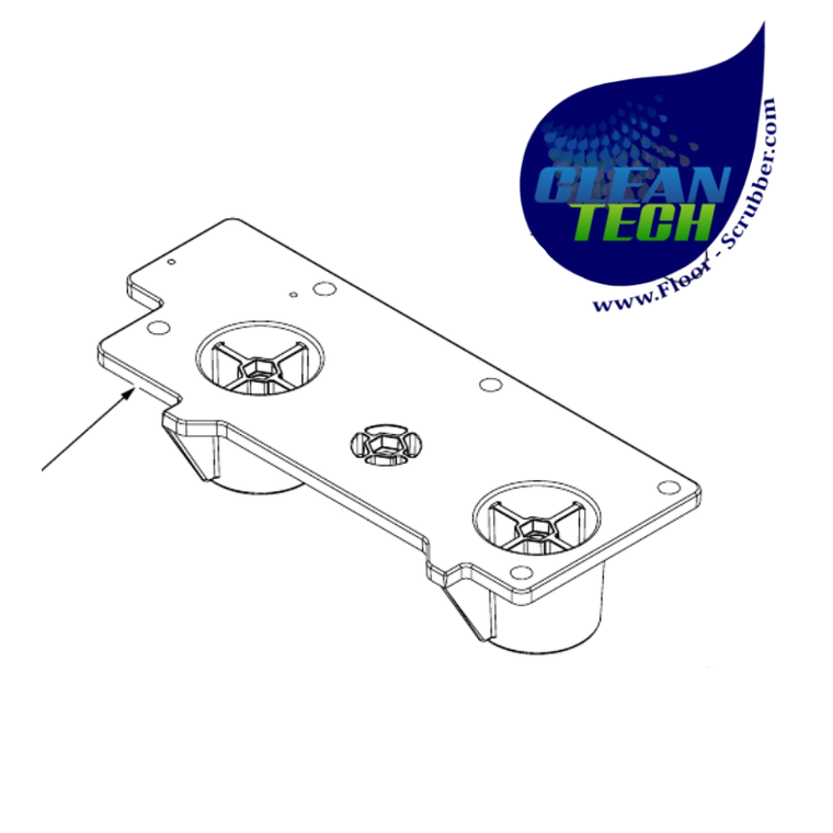 Advance 910 0000 851 Support Rear Wheels-squeegee Sip