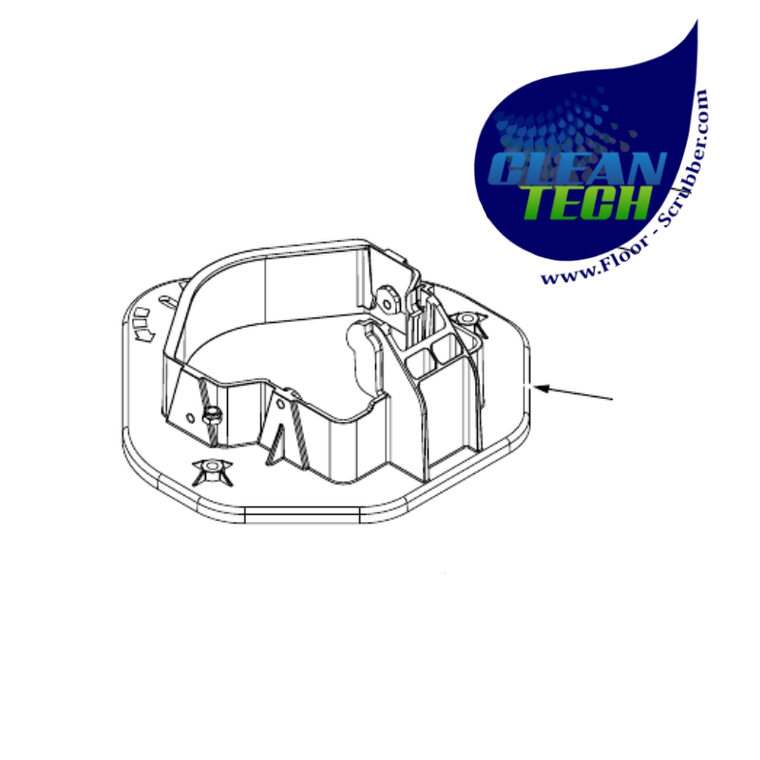 Advance 910 0000 872 Plate Brush Deck Holder Sip