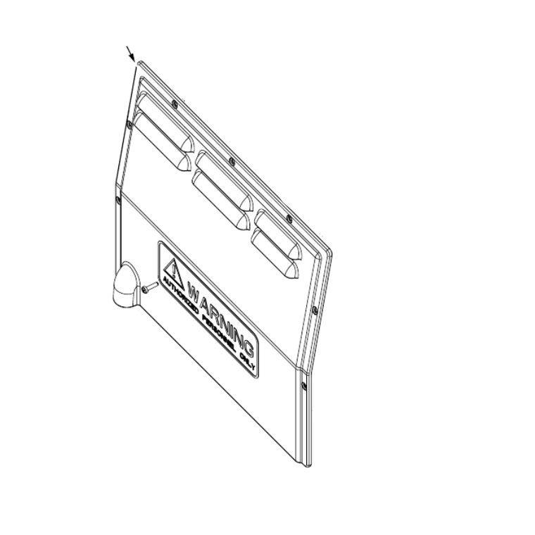 Advance 910 0000 880 Cover BOX Electric Comp. Sip
