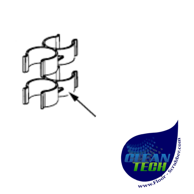 Advance 910 0000 889 Clip Hose Stopping 2 Pcs Set