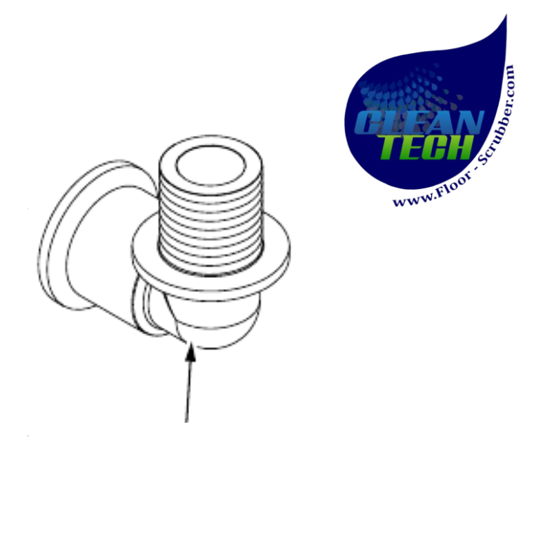 Advance 910 0000 894 Elbow Curved M/F Sip