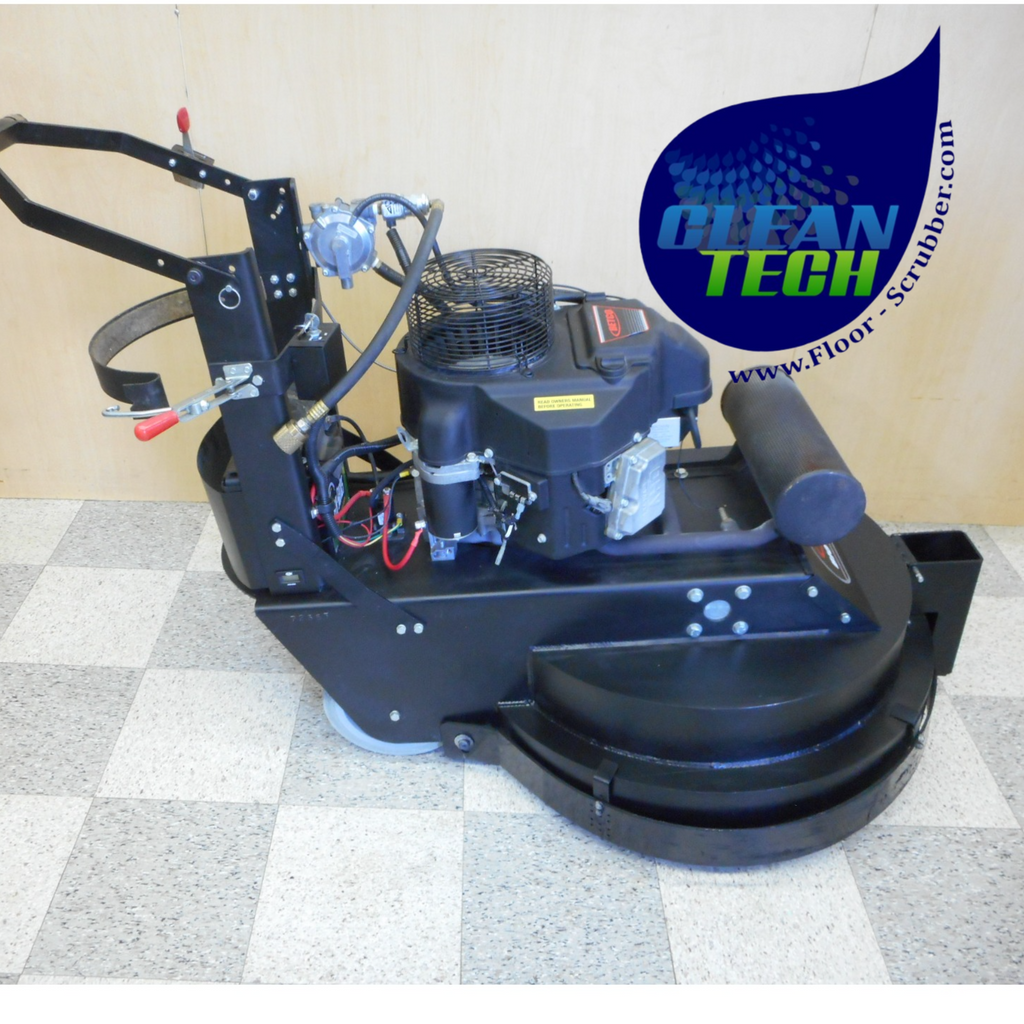 Betco Big Bertha XSM30 30" Propane Extreme Strip and Scrub Machine Floor Stripper 71 Hours