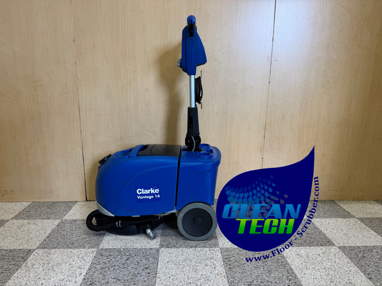 Vantage 14 reconditioned micro scrubber clark scrubber blue 