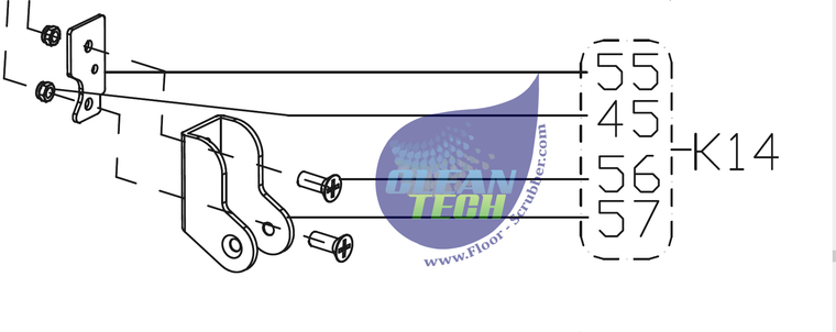 Clarke VF90276 HAND BRACKET KIT
