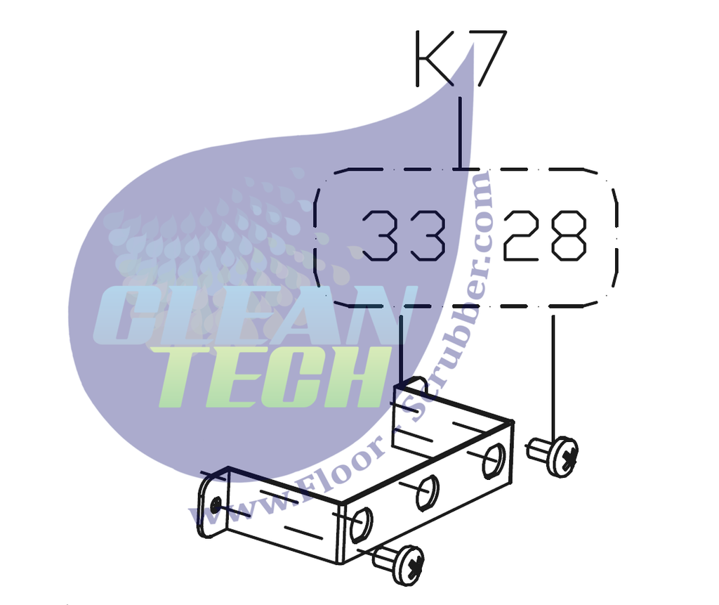 Clarke VS10122 FIX BRACKET KIT CA60