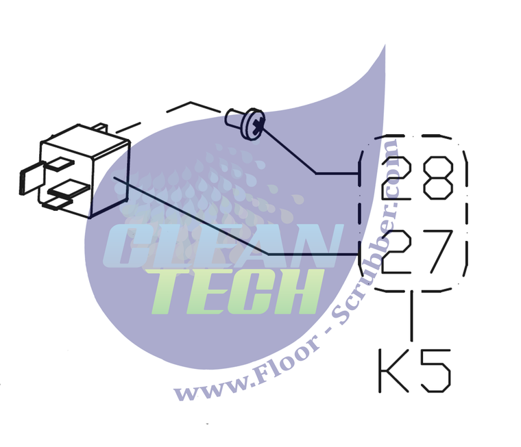 Clarke VS10230 RELAY KIT CA60 20TD 20B 24B