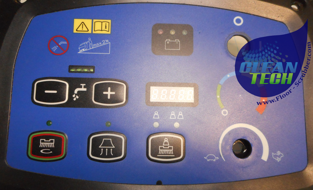 Clarke VS13036 CONTROL PANEL DECAL