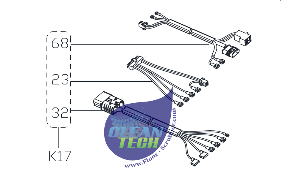 Clarke VS13782 HARNESS MACHINE KIT ORBITAL CA60 20B 24B
