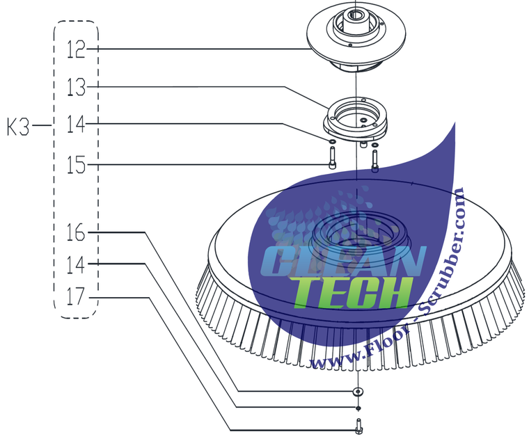 Clarke Viper VF85002 HOLDER