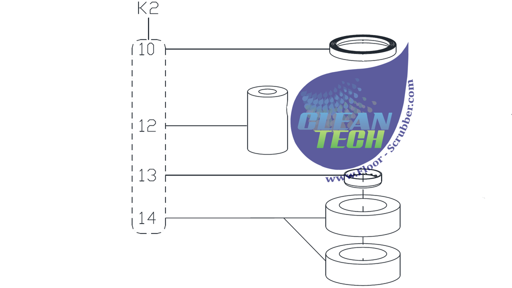 Clarke Viper K2 VS10112
GASKET VACUUM MOTOR KIT&nbsp;