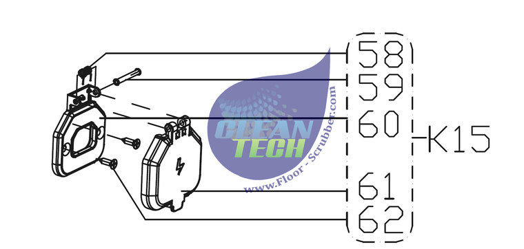 Clarke Viper VS10126 CHARGER SOKET KIT