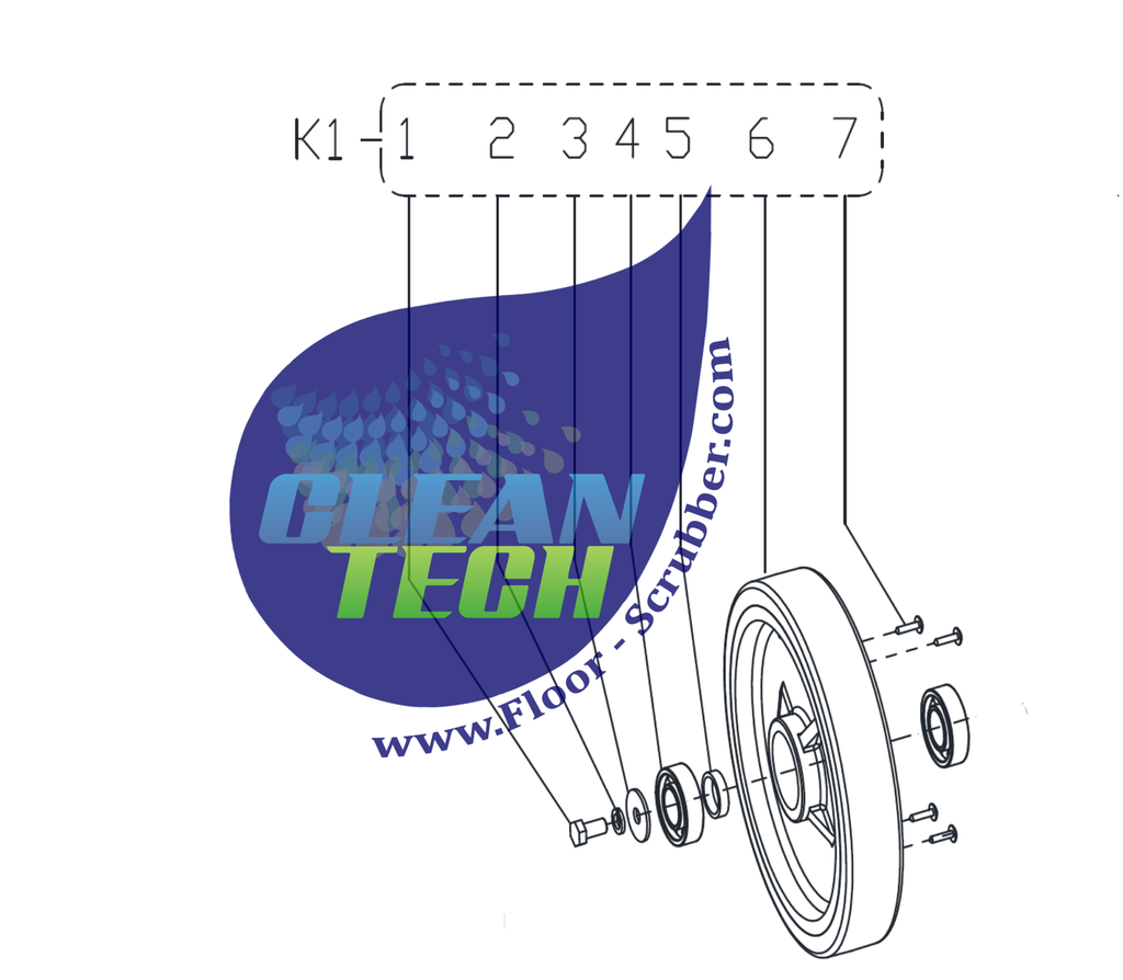 Clarke Viper VS10143 8 INCH WHEEL CA60 20D