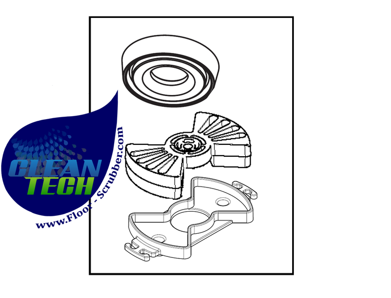 Clarke 147 1111 500 Motor Suspension Kit 1471111500