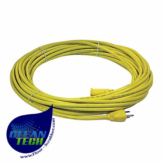 Clarke 147 1243 500 Cord Extension 50 ft (15.5 m), Yellow, 16 AWG  1471243500