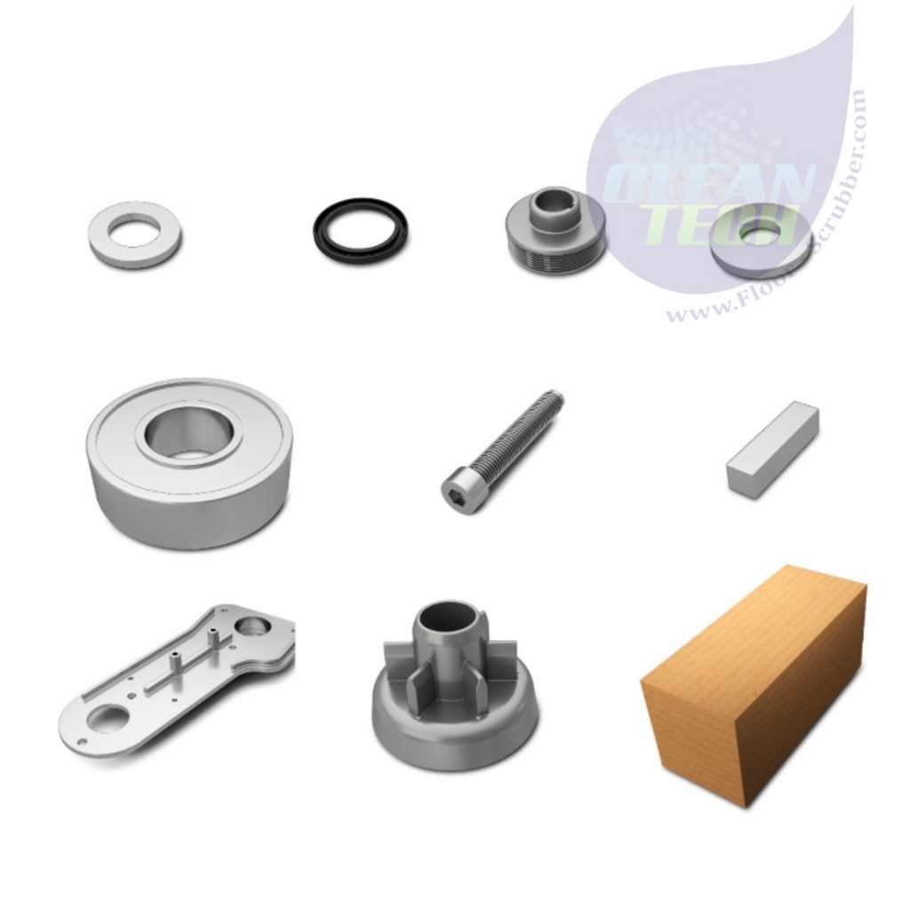 Tennant 9008296 4013033 Bracket, Motor Mount W/ Bearing/seal Kit