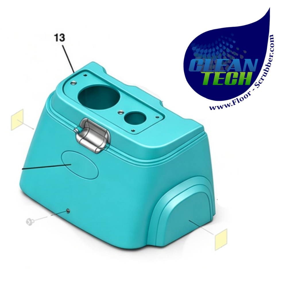 Tennant 9004301 4017502 Shroud, W/ Labels Tennant 3 Gal Kit