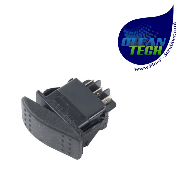 Tennant 602919 4027910 Switch, Rocker, Dpdt, On / On