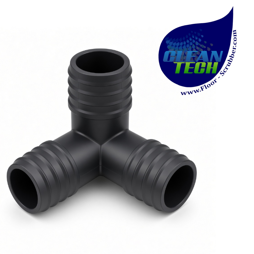 Tennant 1031965 4032205 Fitting, Brb, Pvc, 1.5in 3 Way X 90