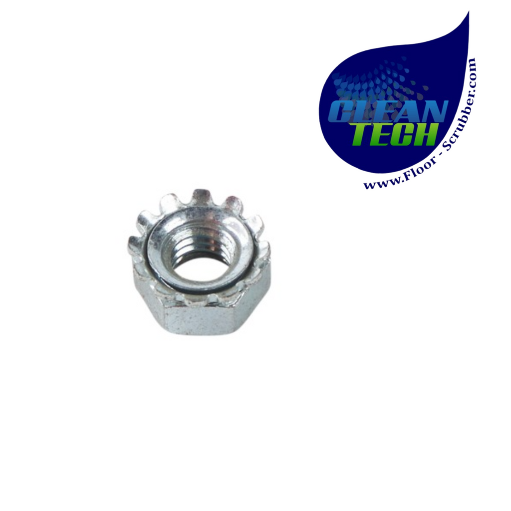 Tennant 1007109 4039358 Nut, Hex, Lock, M4 X 0.70, Kep, Ext