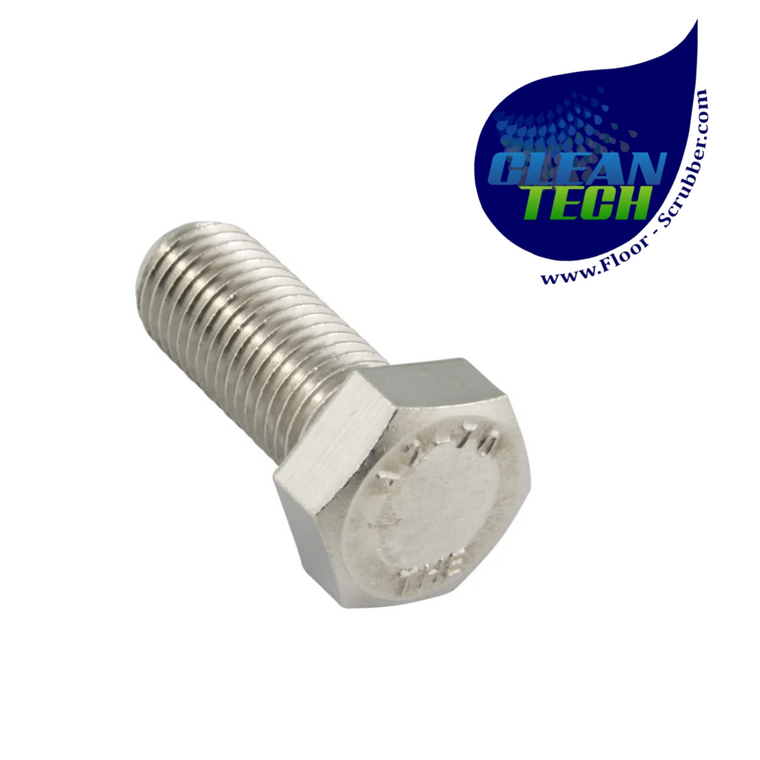 Tennant 09007 4041942 Screw, Hex, M6 X 1.00 X 25, Ss