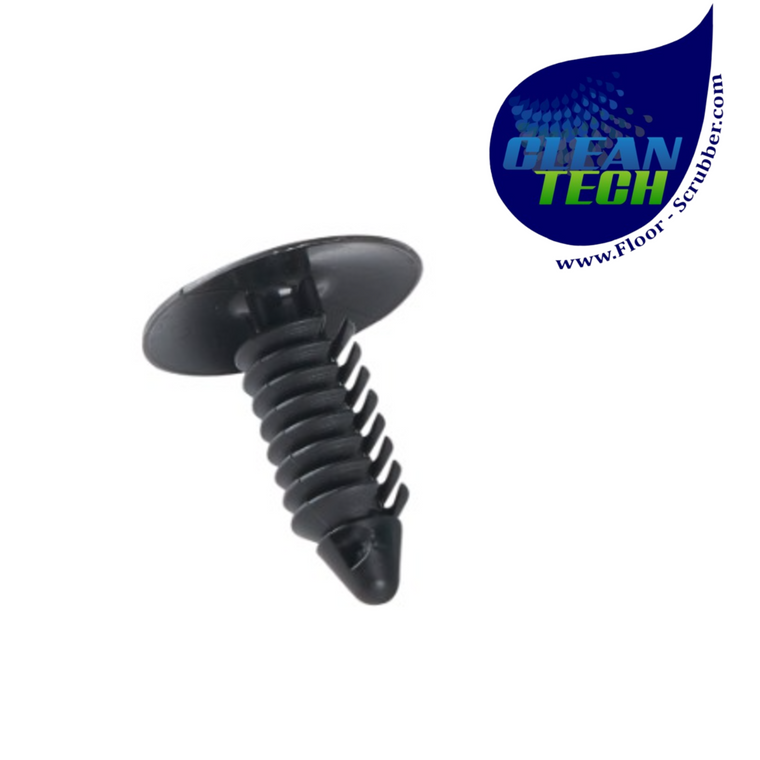 Tennant 140262 4043840 Rivet, Plstc, .250d, Blk [xmas Tree]