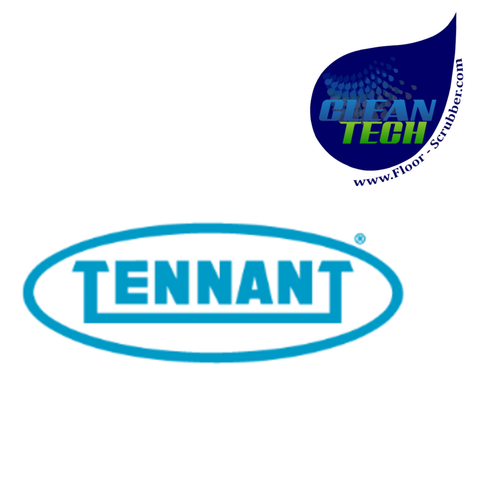 Tennant 1039084 4043999 Label, Logo, White, Tennant, 5.5”lg