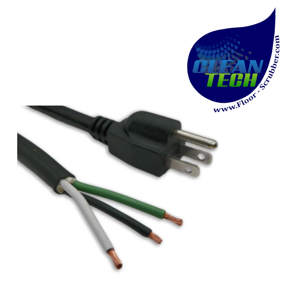 Tennant 1042410 4044687 Cord, 14ga /3, 16.0l, W/ Receptacle, Yel