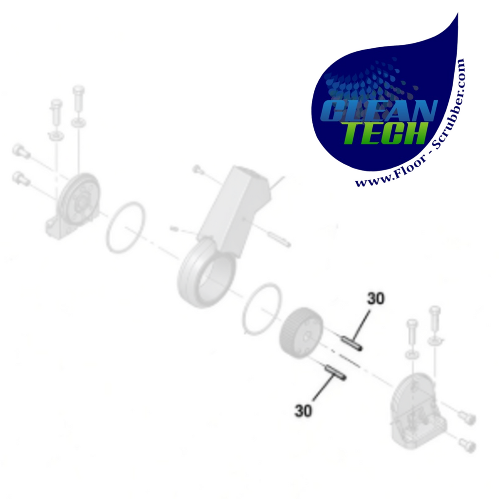 Tennant 1034155 4045202 Pin, Roll, 06mmd X 36mml