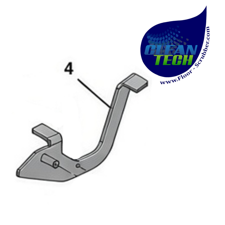 Tennant 1034420 4045241 Lever, Pedal, Wheel Release