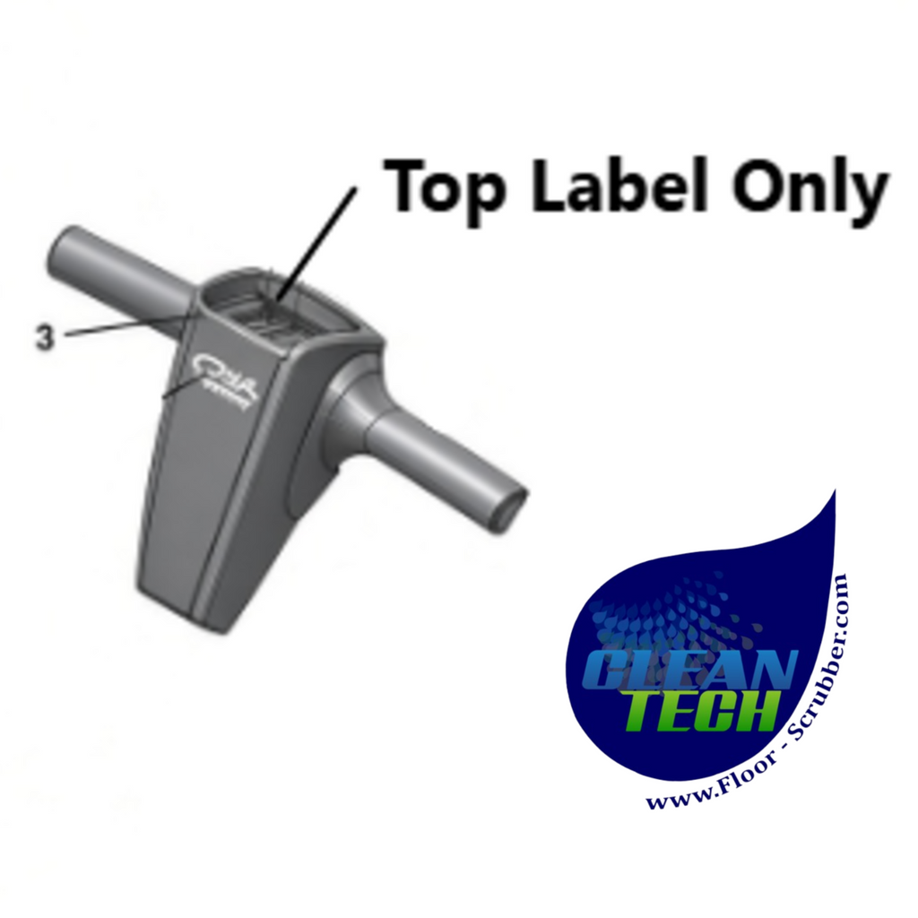 Tennant 1037324 4045633 Label, Opertnl, Instrmt Panl, Scrubber