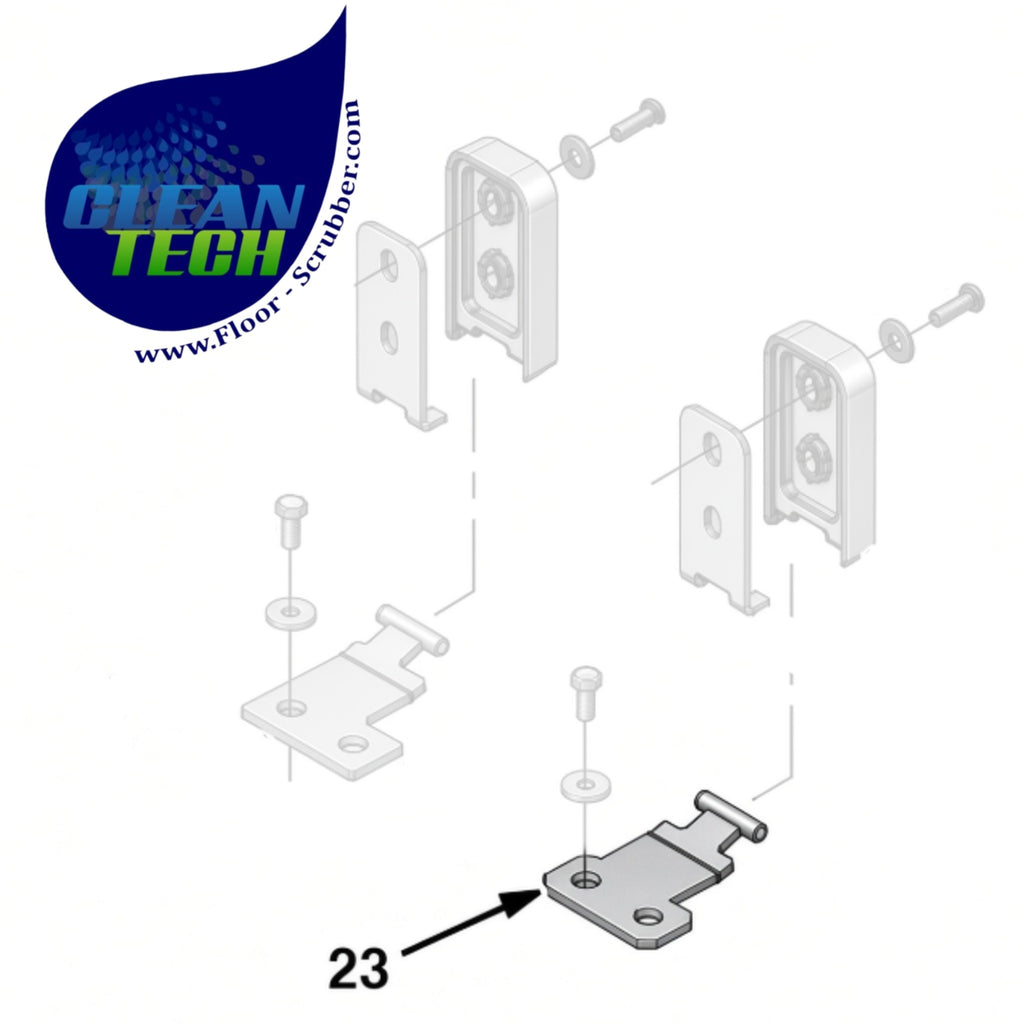 Tennant 1011752 1018304 Hinge Wldt, Tank