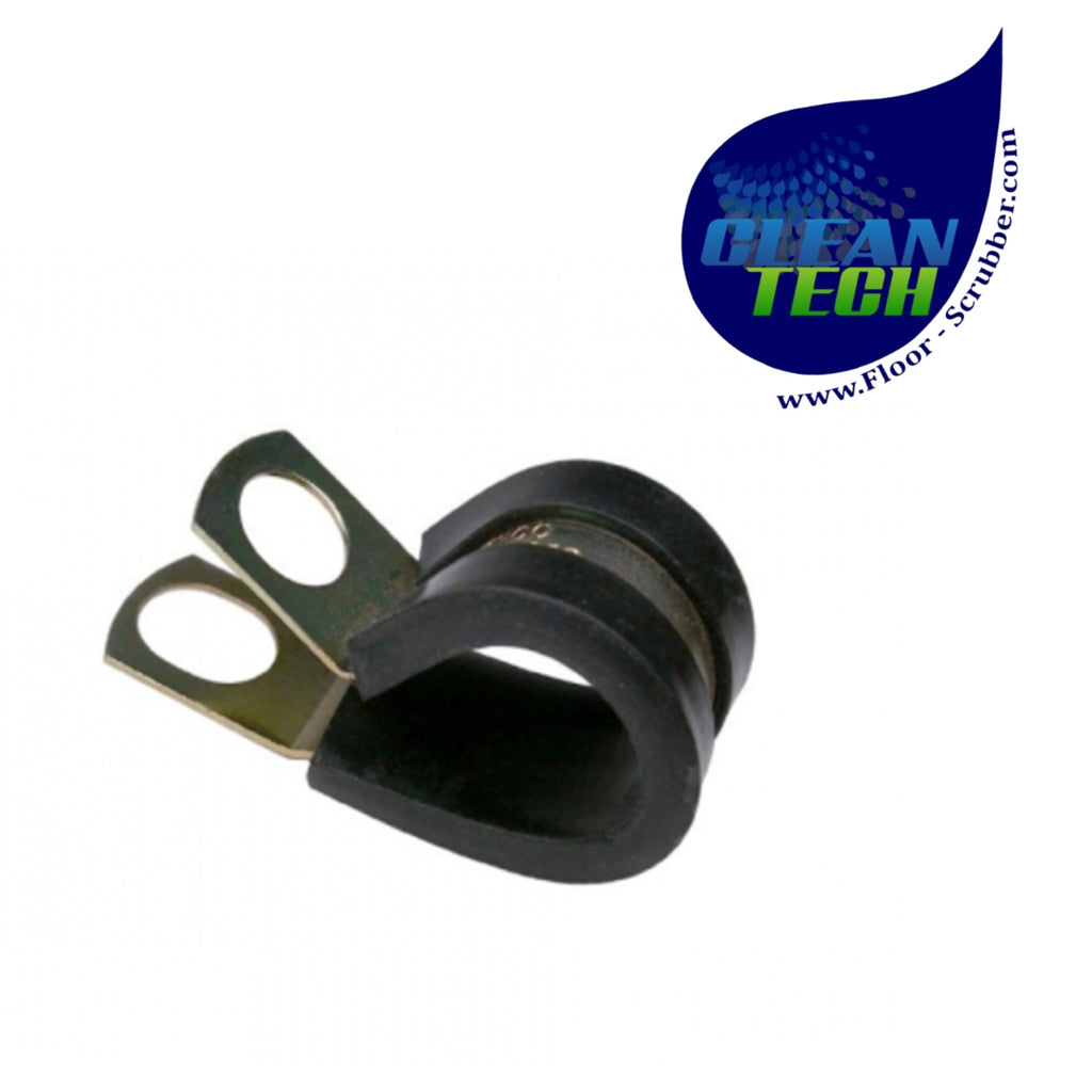 Tennant 46236 4013452 Clamp, Cable, Stl, 0.25d X 0.56w, 1h