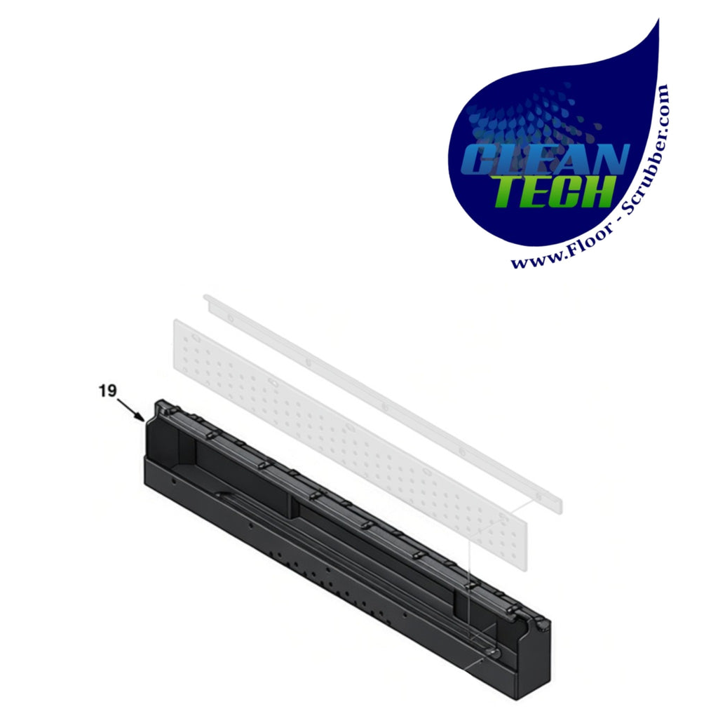 Tennant 9005806 4014480 Hopper, Debris, 80cm, Black, Afmkt