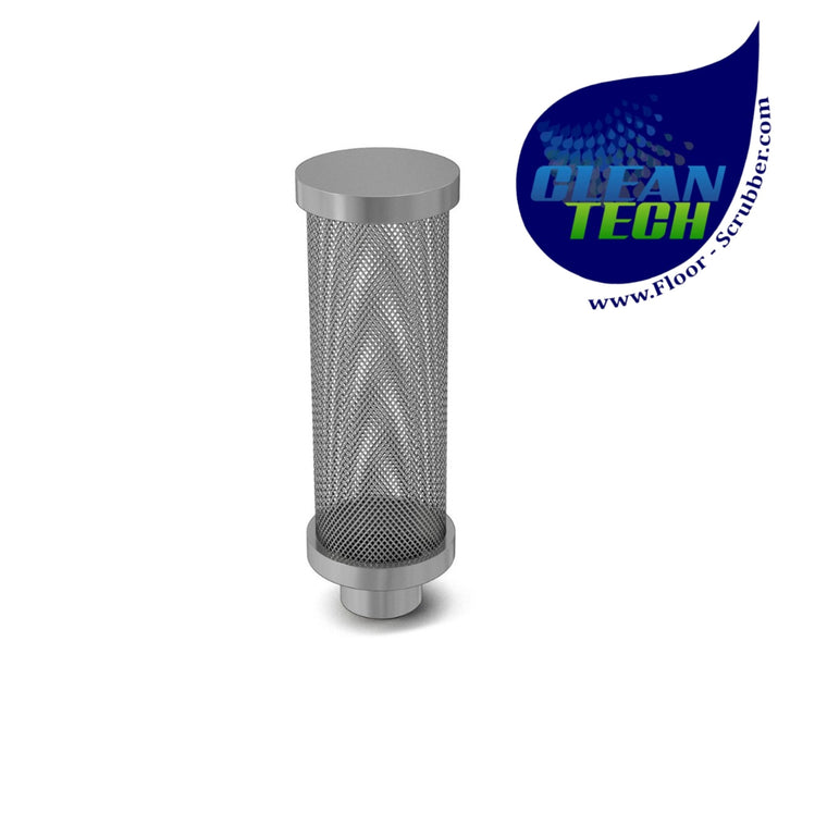 Tennant 398770 4016546 Strainer, Soltn, 80mesh Cyl 1.3d 3.5l