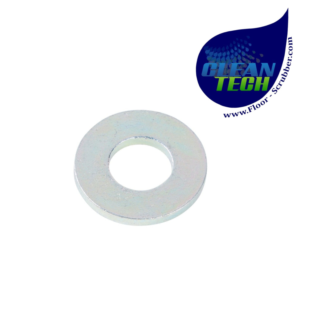 Tennant 64154 4017101 Washer, Flat, 0.53b 1.12d .11, Stl, Pl