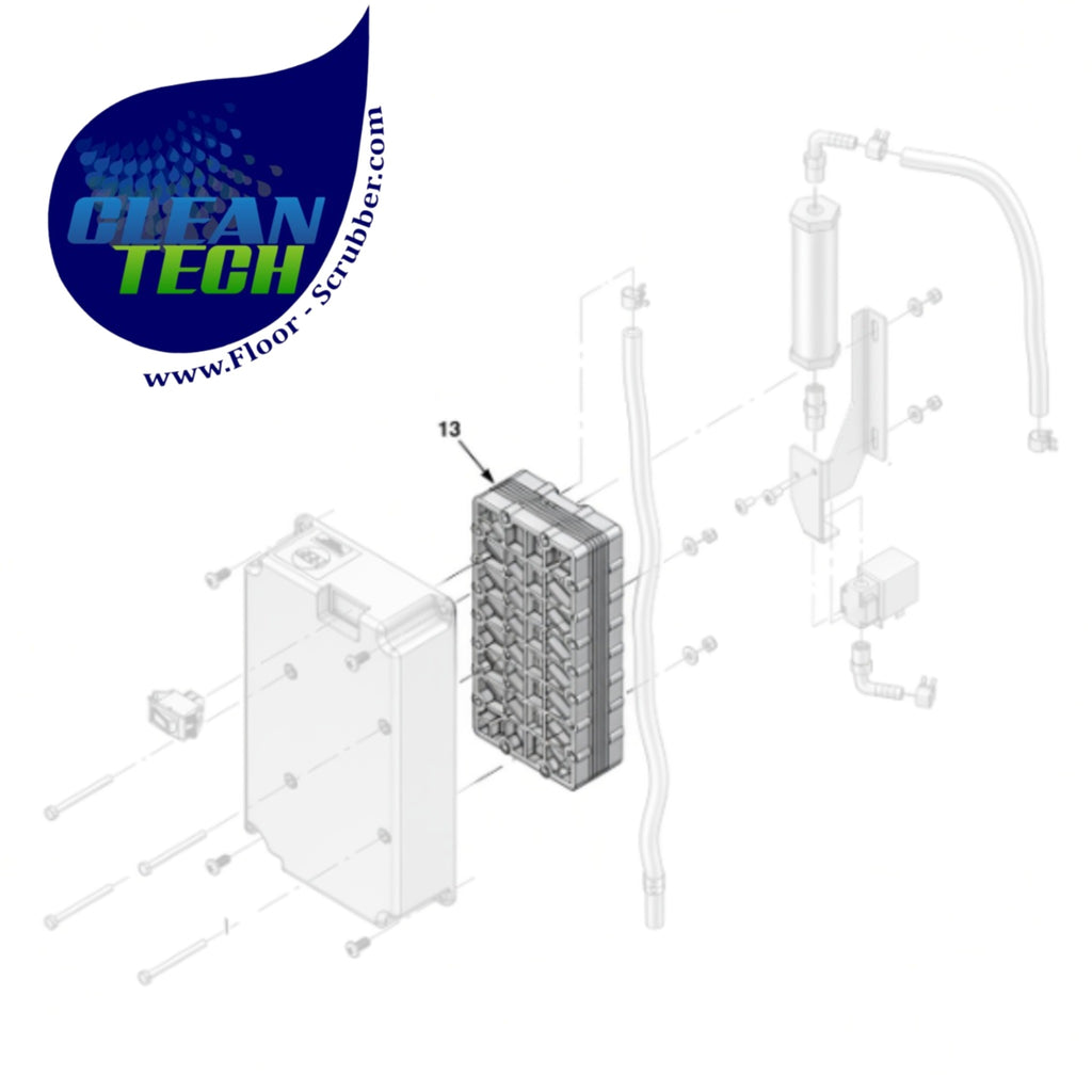 Tennant 1057637-9018397 4020962 Electrode, 5 Plate, High Flow