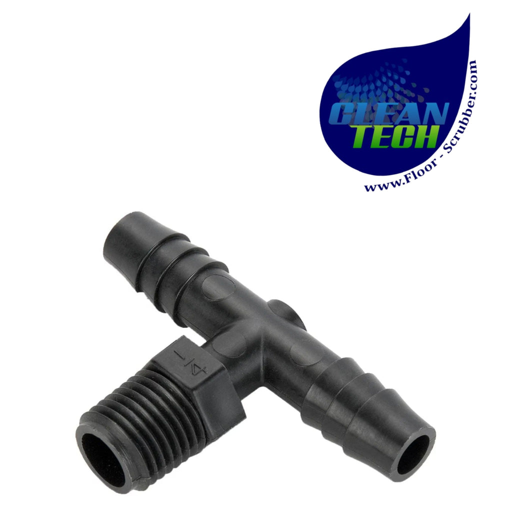 Tennant 607306 4021856 Fitting, Plstc, Tee, Bm04/bm04/pm04, Br