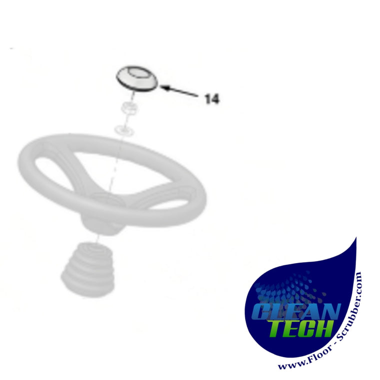 Tennant 1268482 4029992 Cap, Wheel, Steering