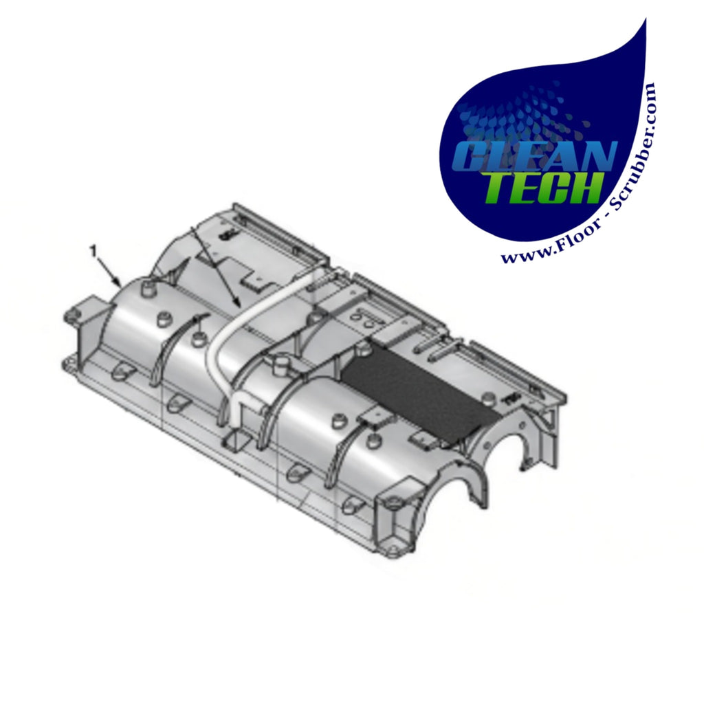 Tennant 1029131 4031036 Housing, Machining, Head, 70 Cm Cyl