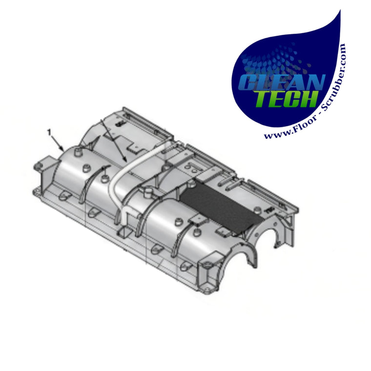 Tennant 1029131 4031036 Housing, Machining, Head, 70 Cm Cyl