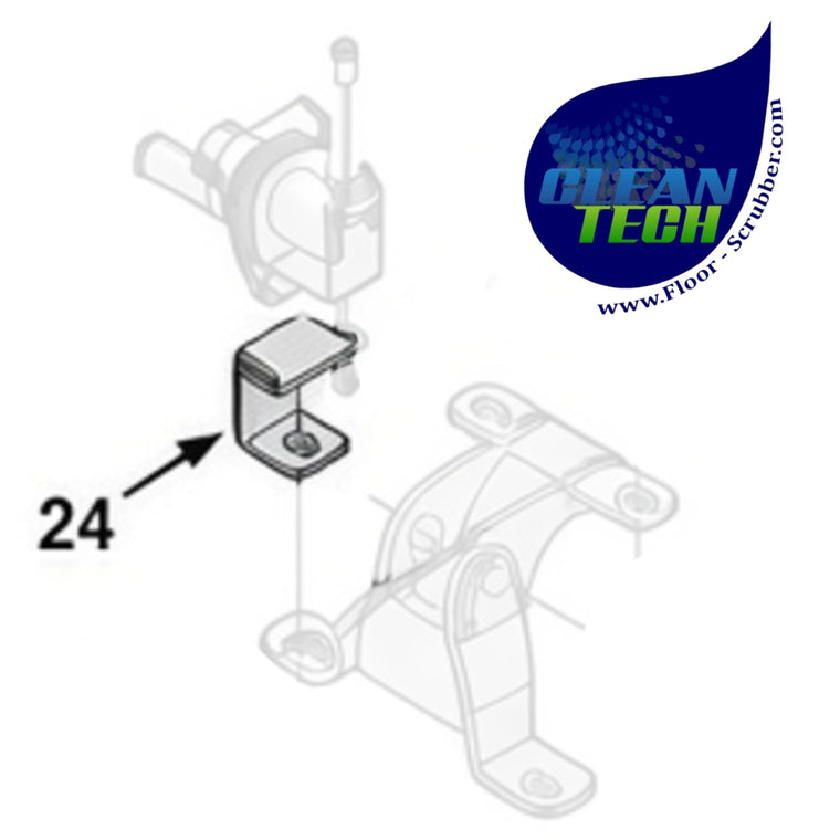 Tennant 1031037 4031780 Bracket, Mtg, Valve